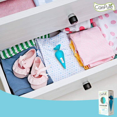 Mangalam CamPure-Camphor Cone (Original) - Room, Car and Air Freshener & Mosquito Repellent